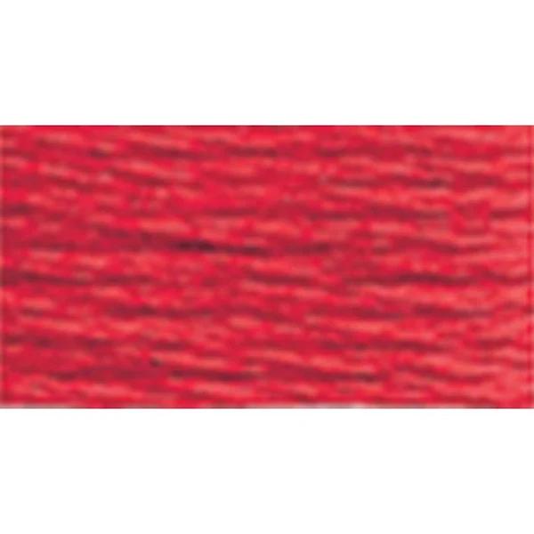 DMC Pearl Cotton Ball Size 8 87yd Bright Red