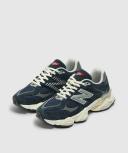 New Balance 9060 Sneakers in Navy and Off White-Black