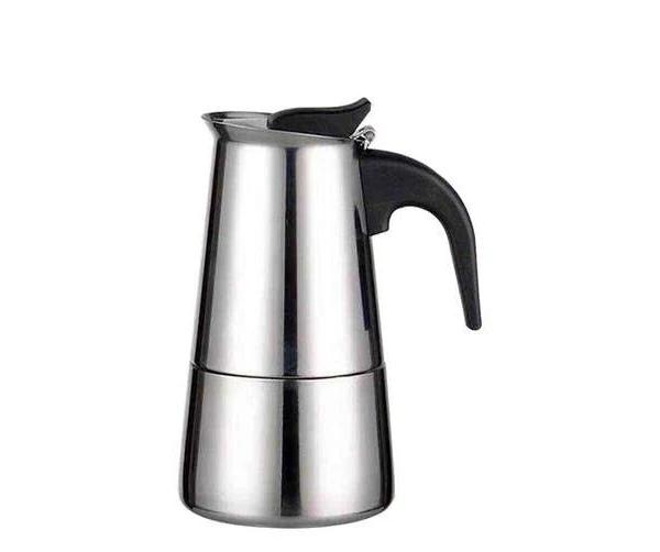 Cup Percolator Stove Top Coffee Maker Moka Espresso Latte Stainless Pot