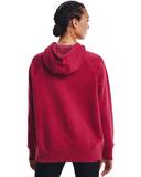 Under Armour Rival Logo Hoodie Red Women - XS