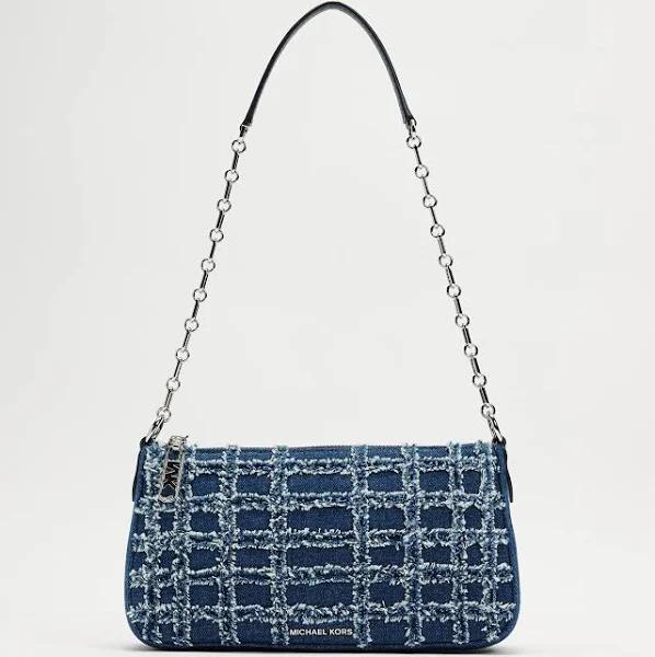 Michael Kors Empire Medium Pouchette in Denim