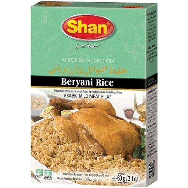 Shan Arabic Seasoning Mix Beryani Rice 60g