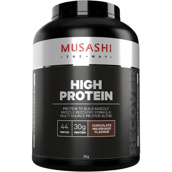 Musashi High Protein - 2kg Chocolate Milkshake