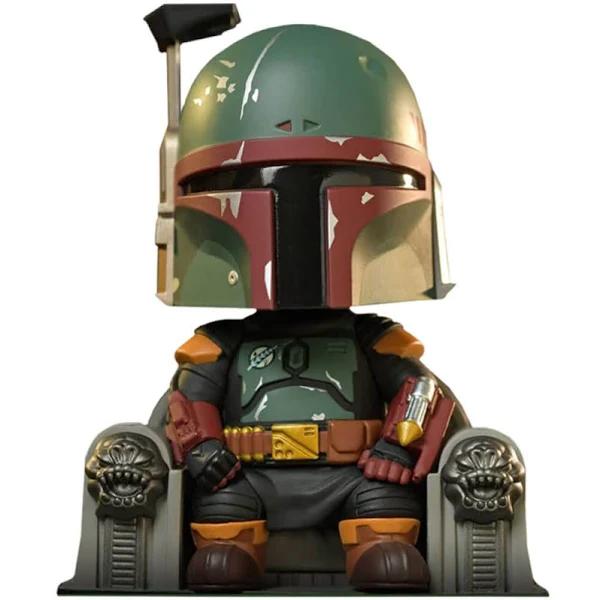 Star Wars: Book of Boba Fett - Boba Fett On Throne Cosbaby Set