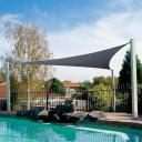 Coolaroo Everyday Triangle Shade Sail Graphite 3.6m