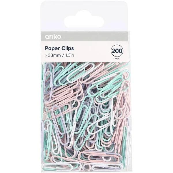 Kmart 200 Pack Paper Clips