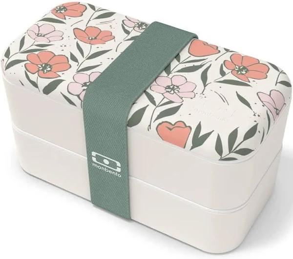 Monbento - MB Original Graphic Bloom - The Bento Box Made in France - U