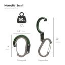 Heroclip Small Gear Clip Forest Green