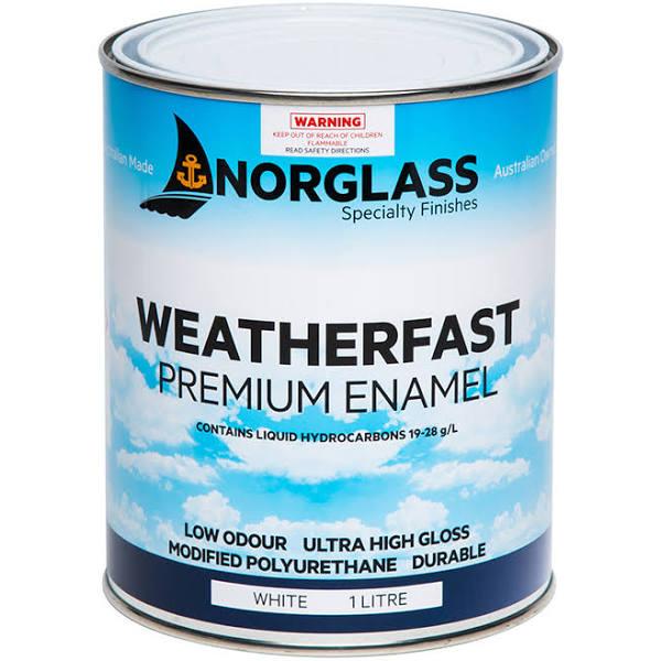 Norglass Weatherfast Premium Enamel Gloss Pacific Blue 250ml