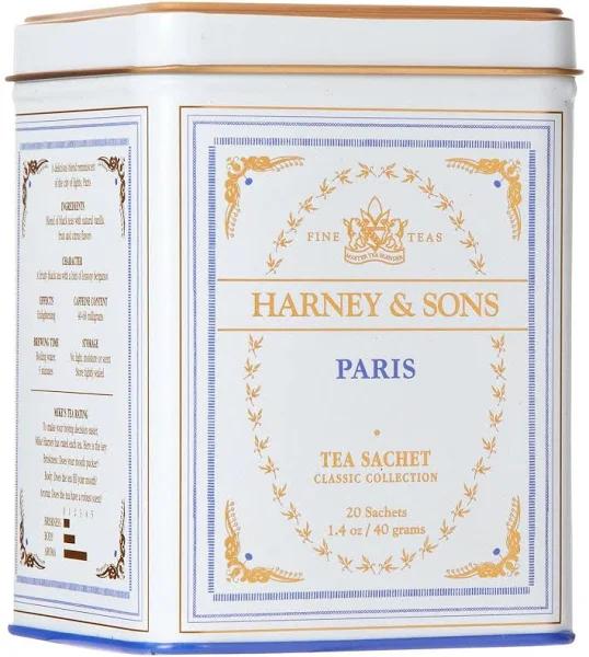 Harney & Sons Classic Collection Paris Tea, 20 Sachets