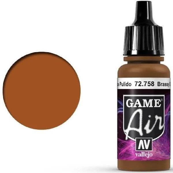 Vallejo Game Air 17ml Acrylic Paint - Brassy Brass