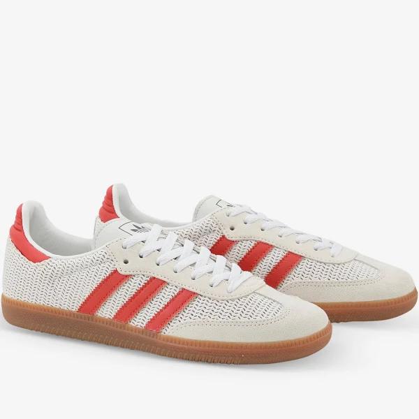 Adidas Samba OG Crystal White/ Preloved Red/ Gum2