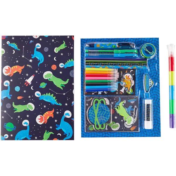 Kmart 31 Piece Mega Stationery Set - Dinosaur and Space