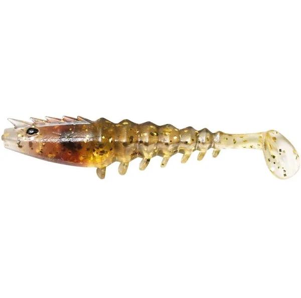 Squidgies Prawn Paddle Tail Soft Plastic 80mm Estuary Prawn