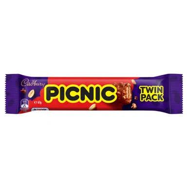 Cadbury Picnic Twin Pack 67g