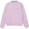 Lacoste Men's Classic Fit Crew Neck Fleece Sweatshirt Pink Size M