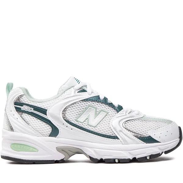 New Balance 530 Shoes White Green - 46.5