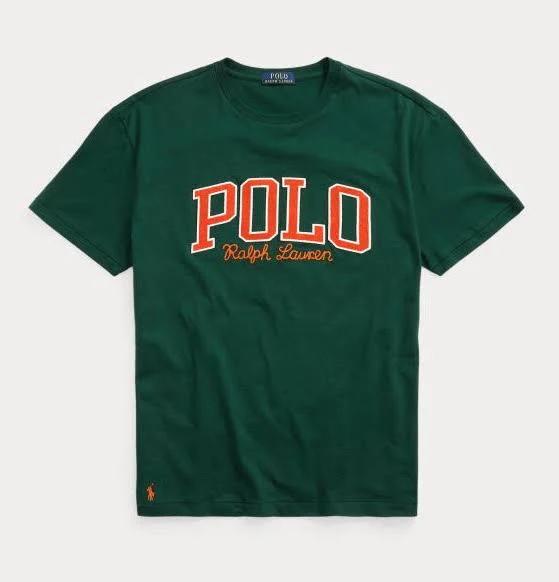 Ralph Lauren Mens Logo T-Shirt Green / 2XL