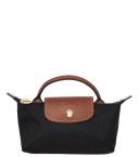 Pouch with Handle Le Pliage Original Black Longchamp