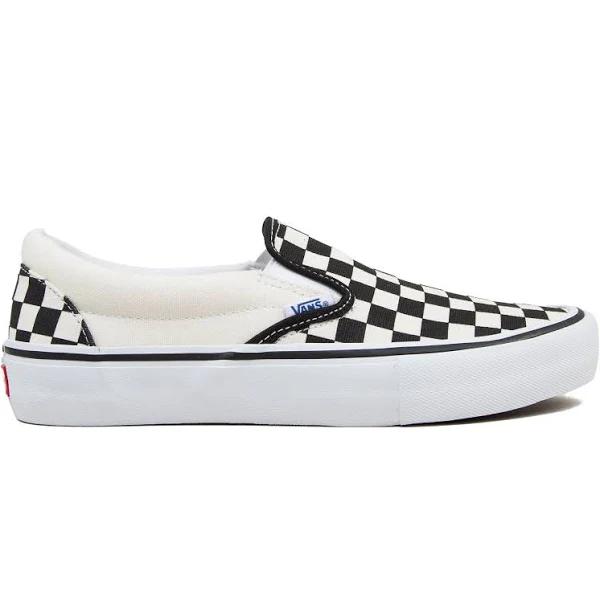 Vans Slip On Pro (Checkerboard) Black/White, 9