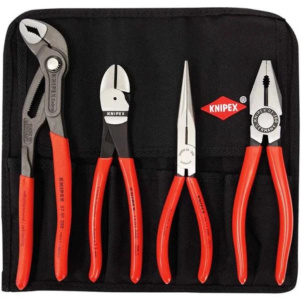 Knipex 4 Piece Plier & Cutter Tool Roll - 0035