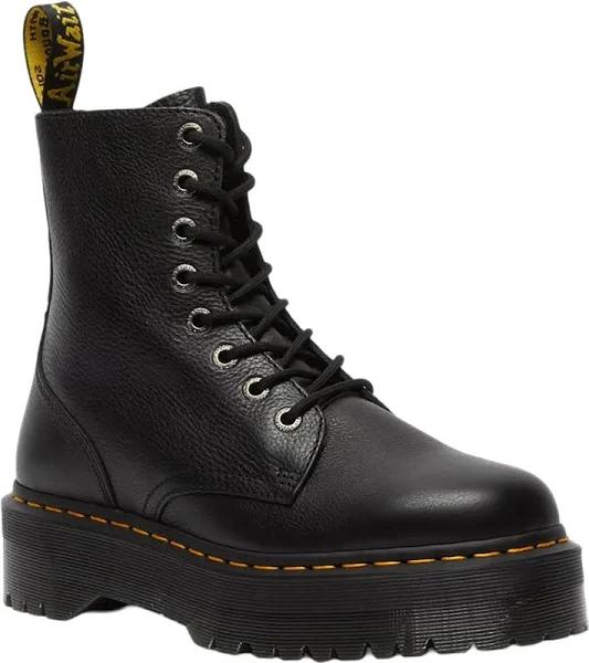 Dr Martens Jadon Pisa Leather Black Size 13 - Platypus | AfterPay Available