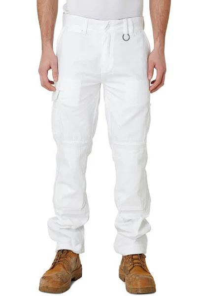 Elwood Workwear Mens Utility Pant (White, Men's 40)