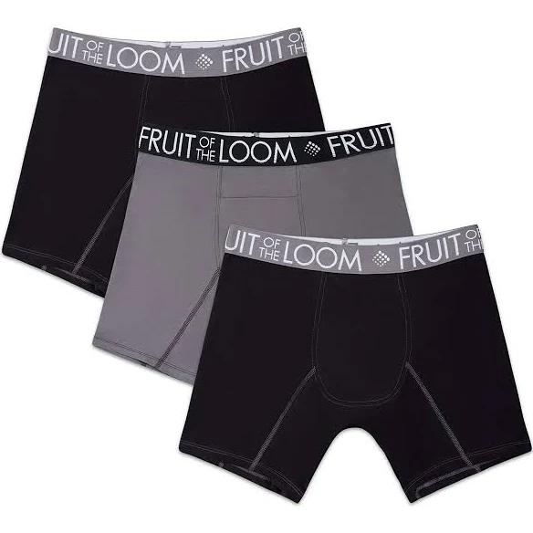 Fruit of The Loom Men's Breathable Underwear with Tri Technology