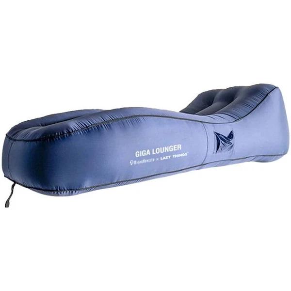 Giga Lounger Lazy Camping Air Bag Sofa Bed For Beach Sleeping Navy Blue - Earn Everyday Rewards, AfterPay Available