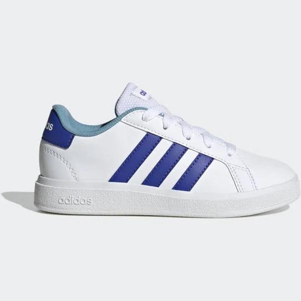 Adidas | Kids Grand Court 2.0 (White/Lucid Blue) 2