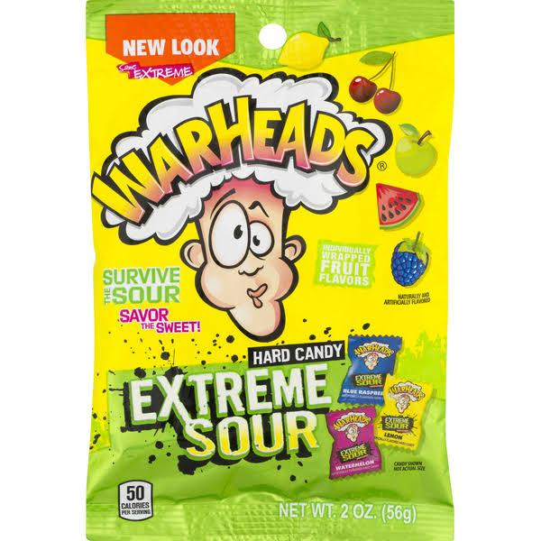 Warheads Extreme Sour Hard Candy 56g