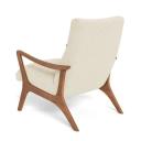 Penny Fabric Occasional Armchair Ivory by Freedom