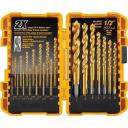 DeWalt DW1361 Titanium Pilot Point Drill Bit Set, 21-Piece