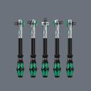 Wera 05160785001 8100 SA/SC 2 Zyklop Speed Ratchet Set, 1/4" Drive and 1/2" Drive, Metric, 43 Pieces