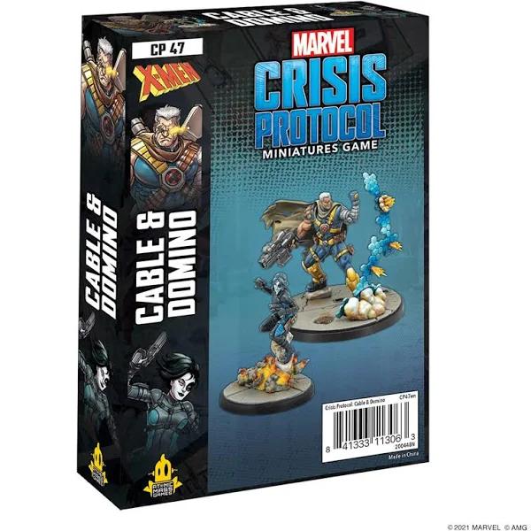 Marvel Crisis Protocol Miniatures Game Cable and Domino