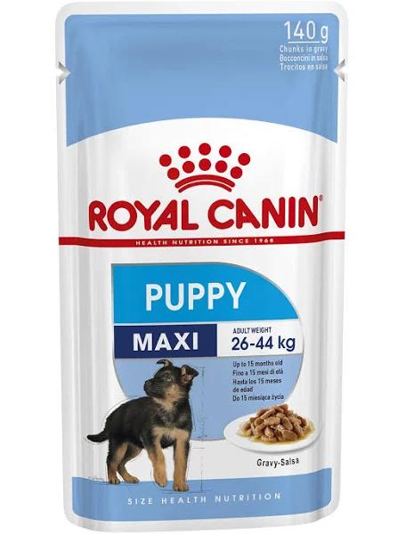 Royal Canin Maxi Puppy Wet Dog Food 10 x 140g