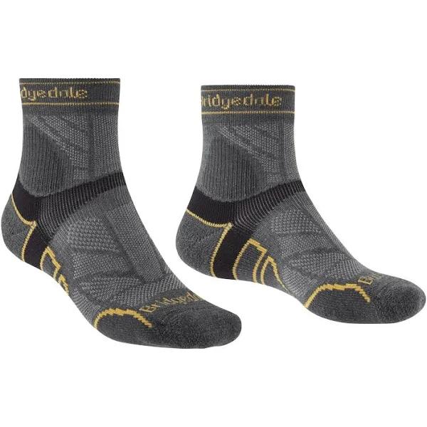 Bridgedale Trail Run Lightweight T2 Merino Sport 3/4 Men's Crew Sock L