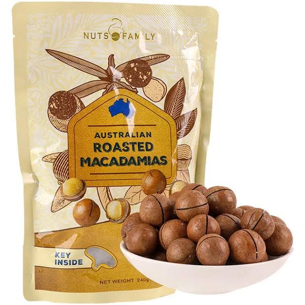 Nuts Family Macadamias Roasted Nut 240g