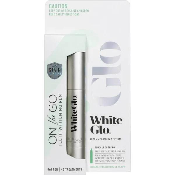 White Glo On The Go Teeth Whitening Pen 4ml