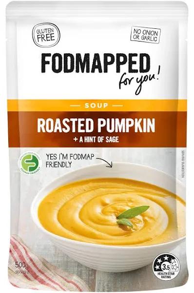 FODMAPPED Roasted Pumpkin Soup