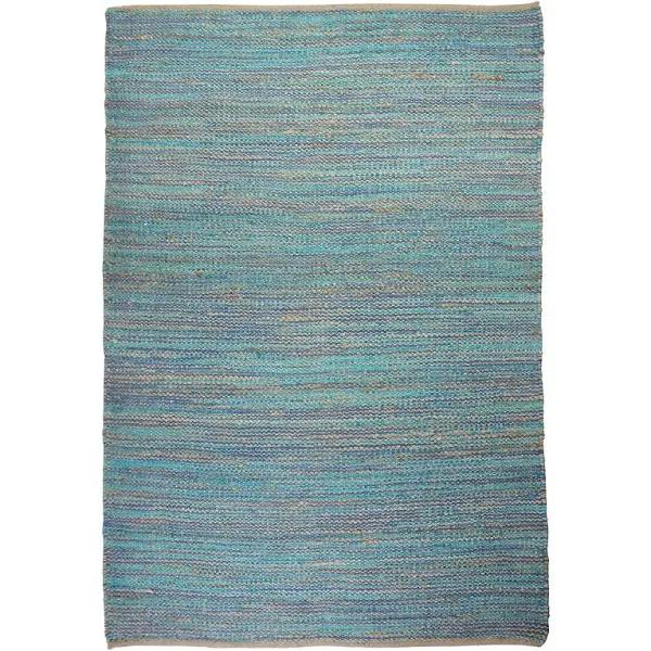 Rug Republic 160 x 230cm Michigan Aqua Jute/Cotton Rug