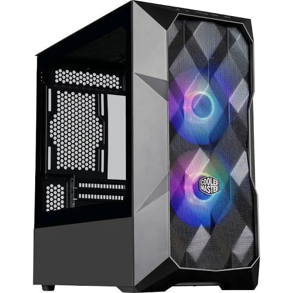 Cooler Master MasterBox TD300 Mini Tower ARGB Mesh Case Black