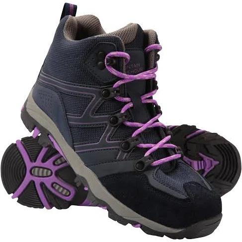 Mountain Warehouse Oscar Kids Walking Boots - Purple | Size 10