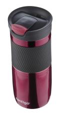 Contigo Byron Snapseal Travel Mug, Stainless Steel Thermal , Vacuum Flask, Leakproof Tumbler, Coffee Mug With Bpa Free Easy-Clean Lid, 470 ml, Vivaci