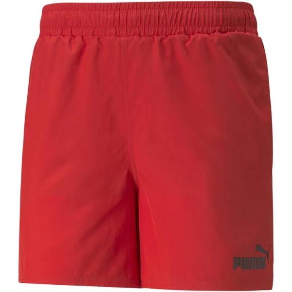 Puma Ess+ Tape Woven Shorts Red S Man