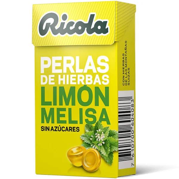 Ricola Pearls Without Sugar Lemon Melissa 25 G