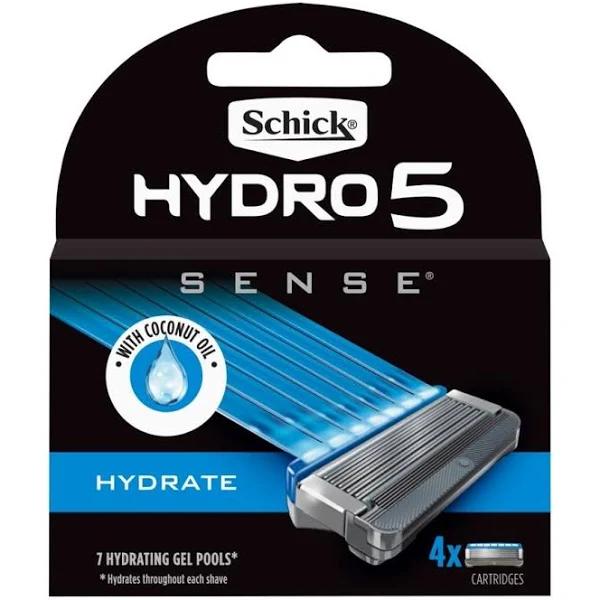 Schick Hydro 5 Sense Hydrate 4 Pack Refill