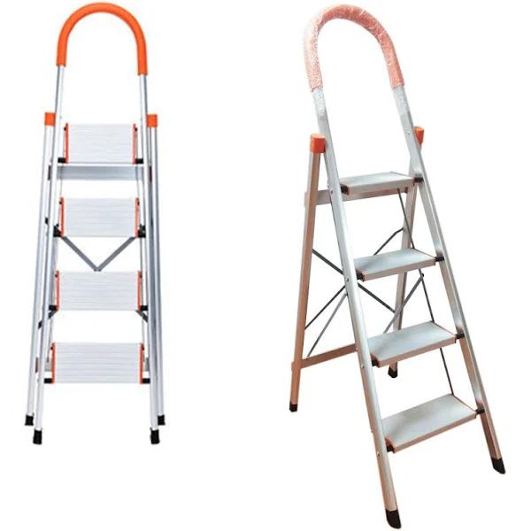 Aluminium Multi-purpose Folding Ladder Light Weight Non Slip Platform Step Tier