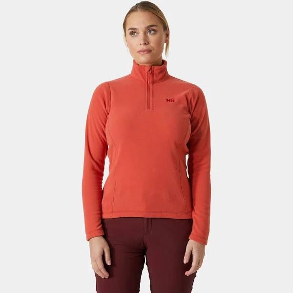 Helly Hansen Daybreaker Half Zip Fleece Red S Woman