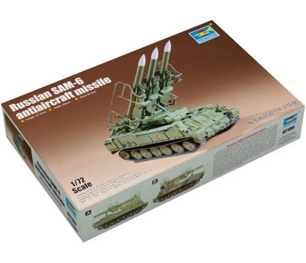 Trumpeter 07109 1/72 Russian SAM-6 Antiaircraft Missile